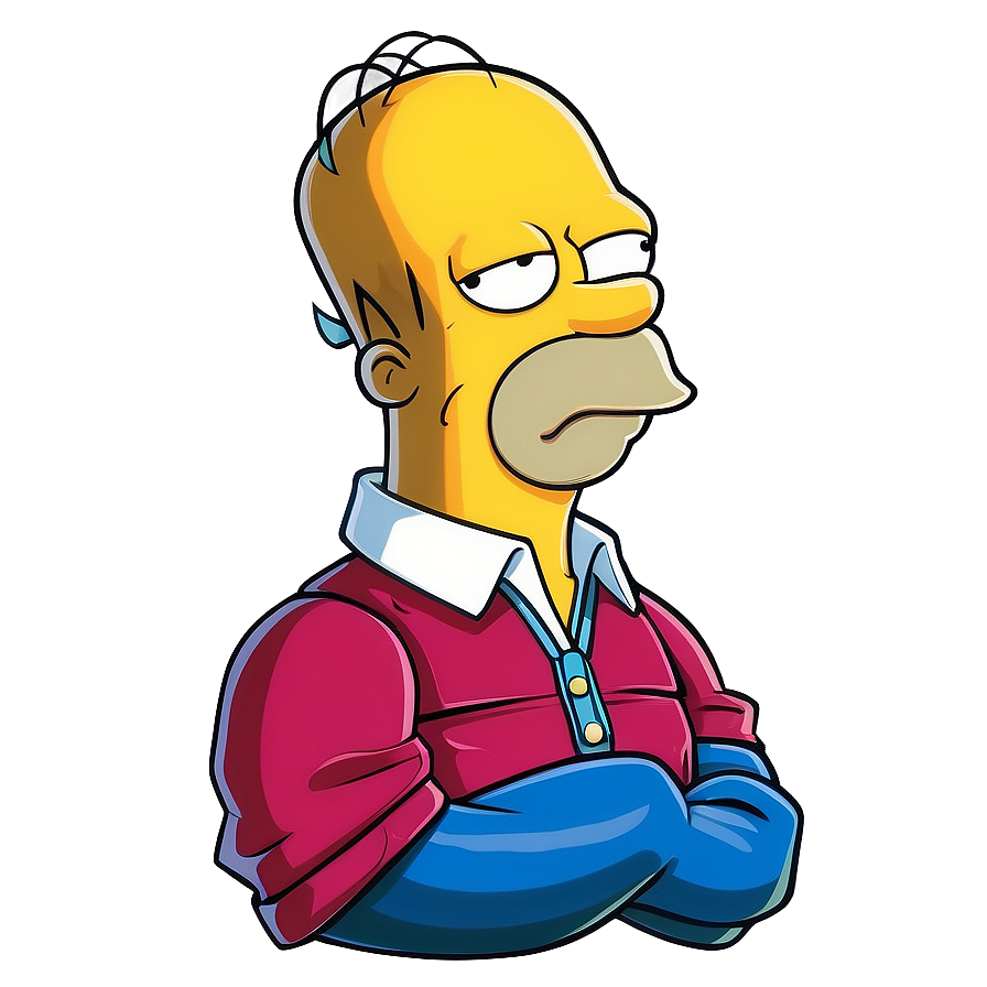 Homer Simpson Deep Thoughts Png Kuv92