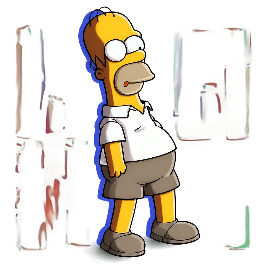 Homer Simpson Educational Moment Png 05212024