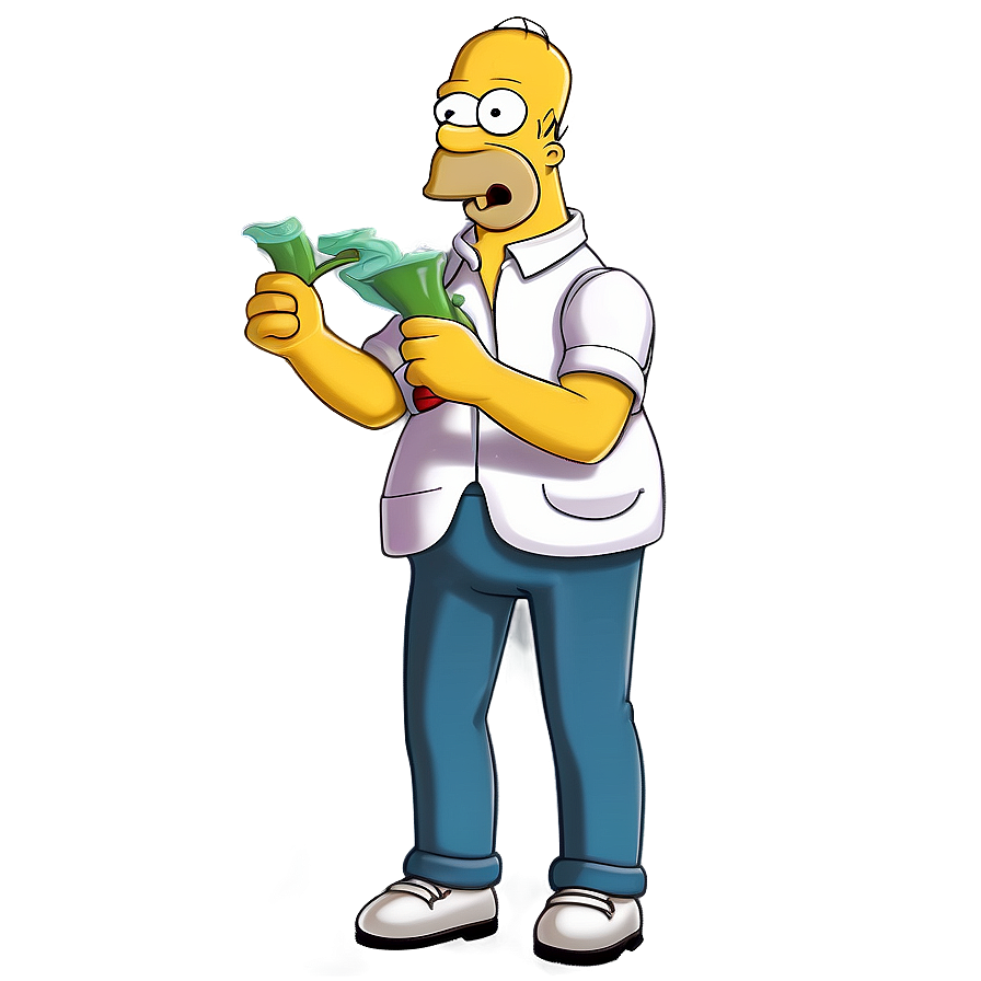 Homer Simpson Loving Husband Png 88