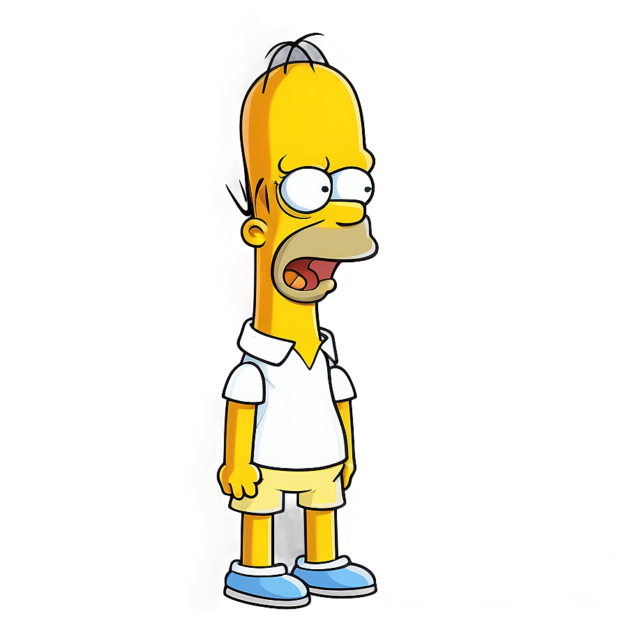 Homer Simpson Smiling Face Png Nyf98