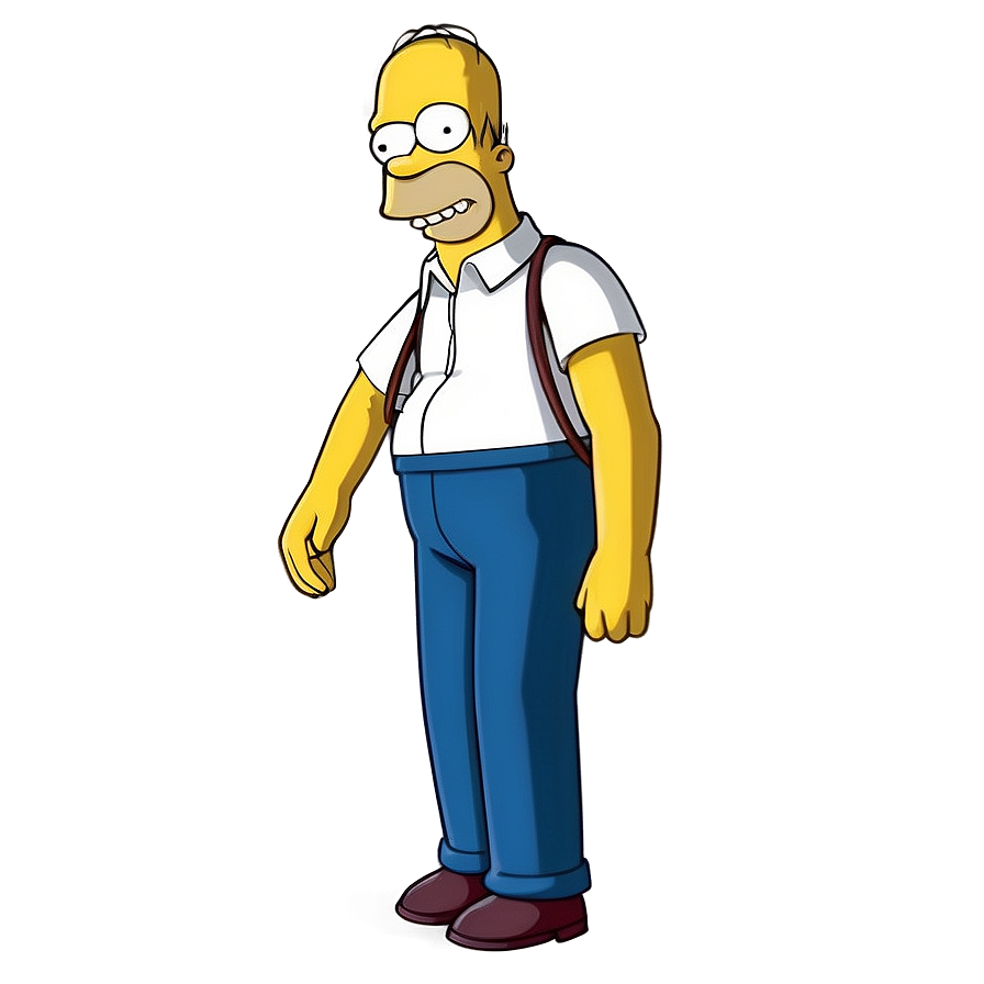 Homer Simpson Springfield Resident Png 05212024