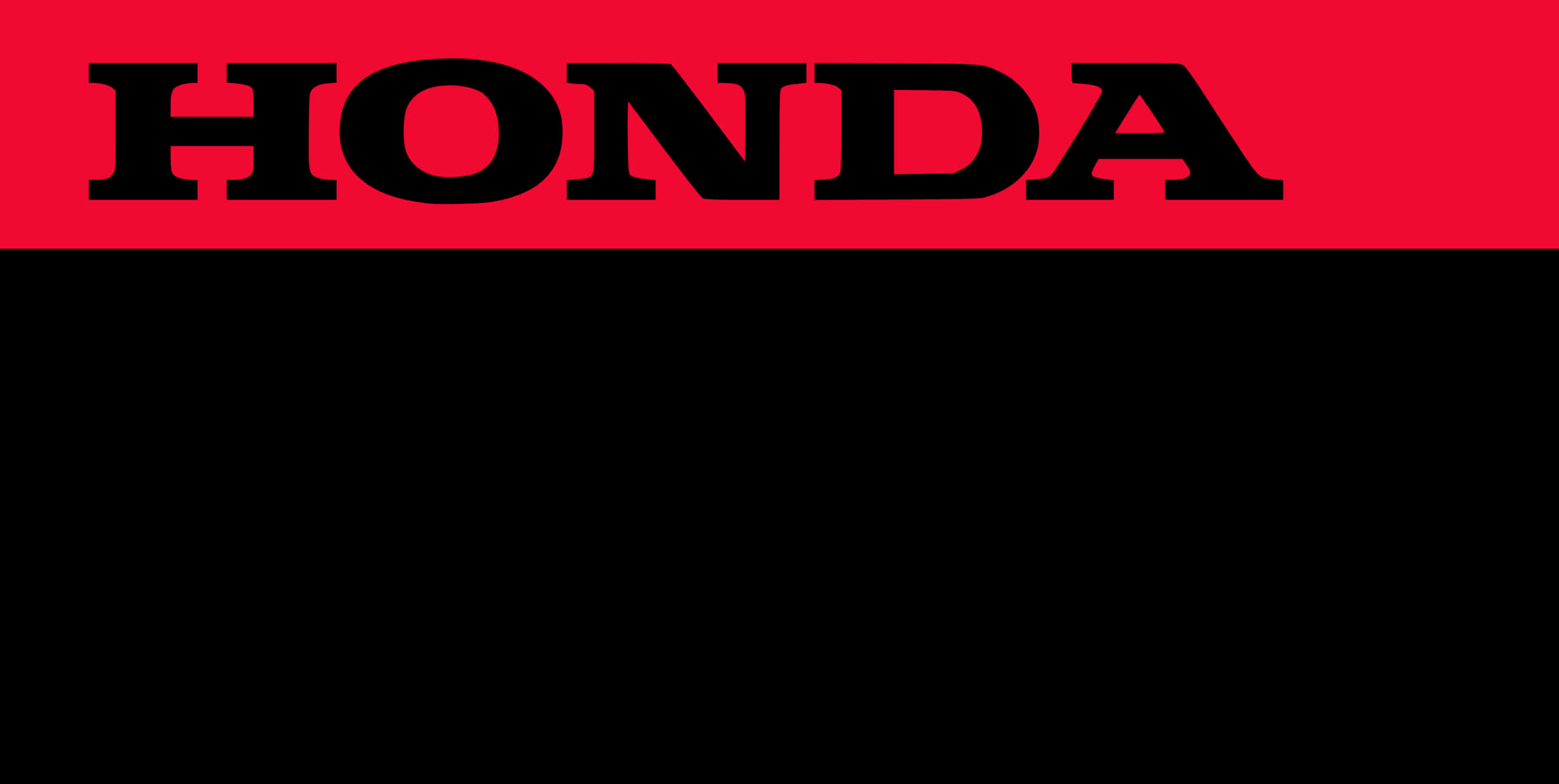 Honda Logo Red Background