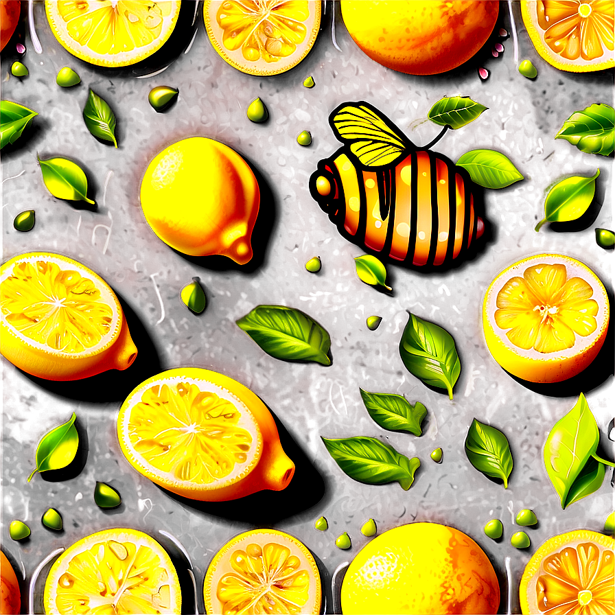 Honey And Lemon Png 26