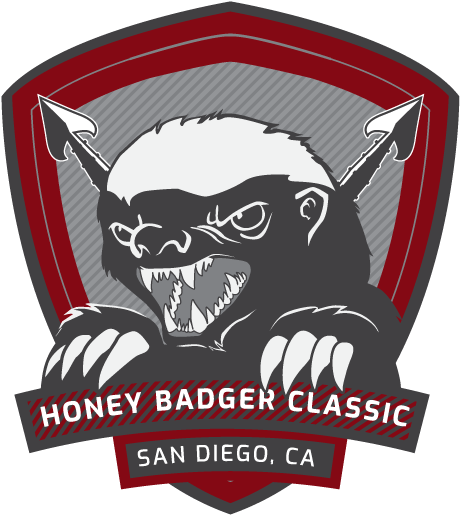 Honey Badger Classic San Diego C A Logo