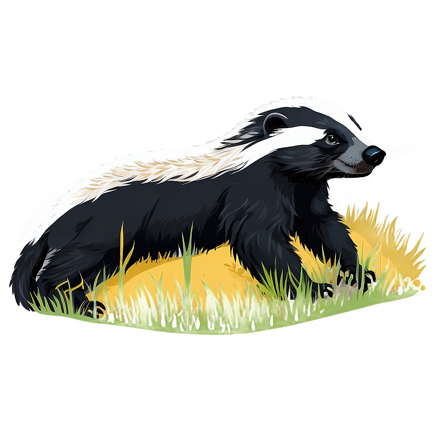 Honey Badger In Nature Png 73