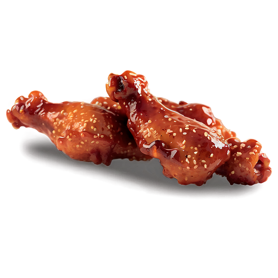 Honey Glazed Hot Wings Png 51