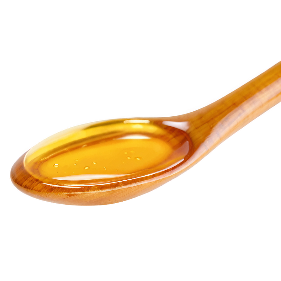 Honey In Spoon Png 3