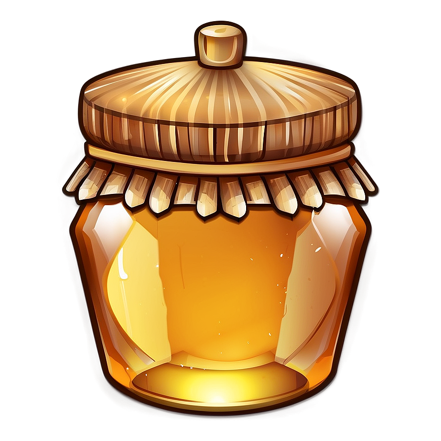 Honey Jar Illustration Png Yxa