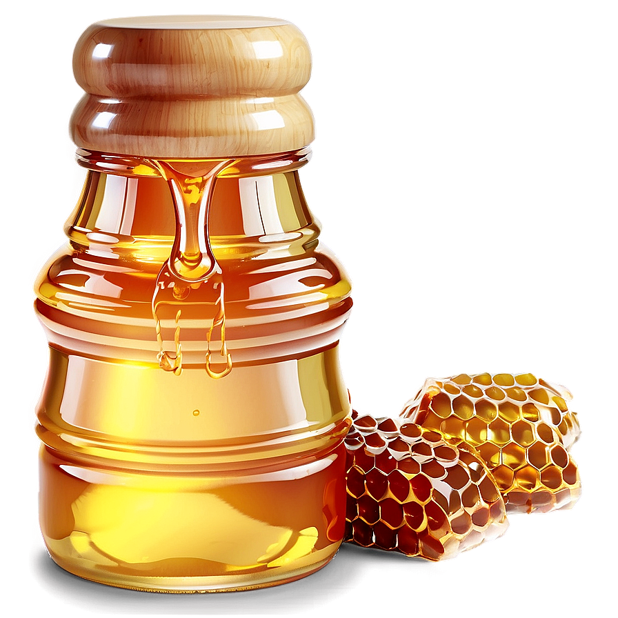 Honey Jar In Sunlight Png 06212024