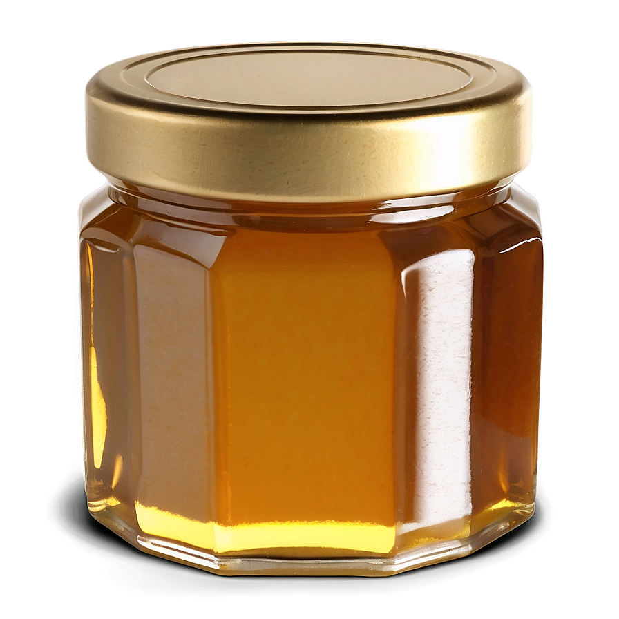 Honey Jar With Cap Png 82