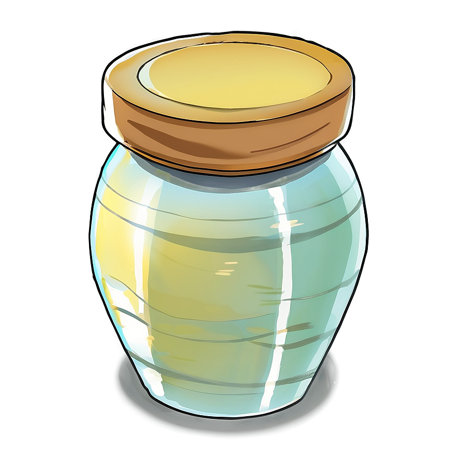 Honey Pot Drawing Png 06292024