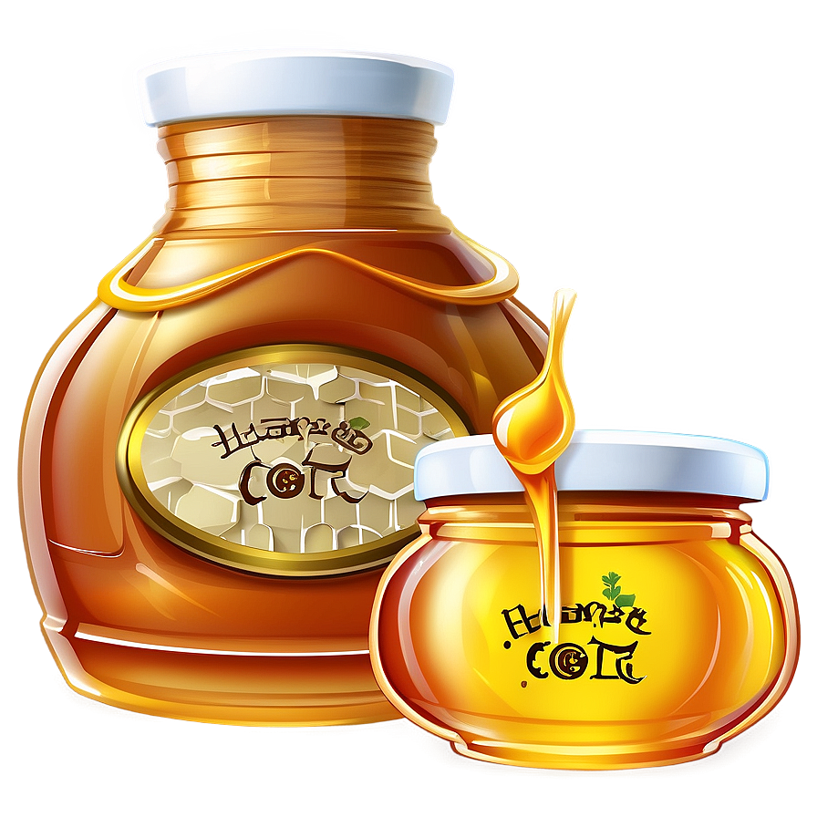 Honey Pot Label Png 18