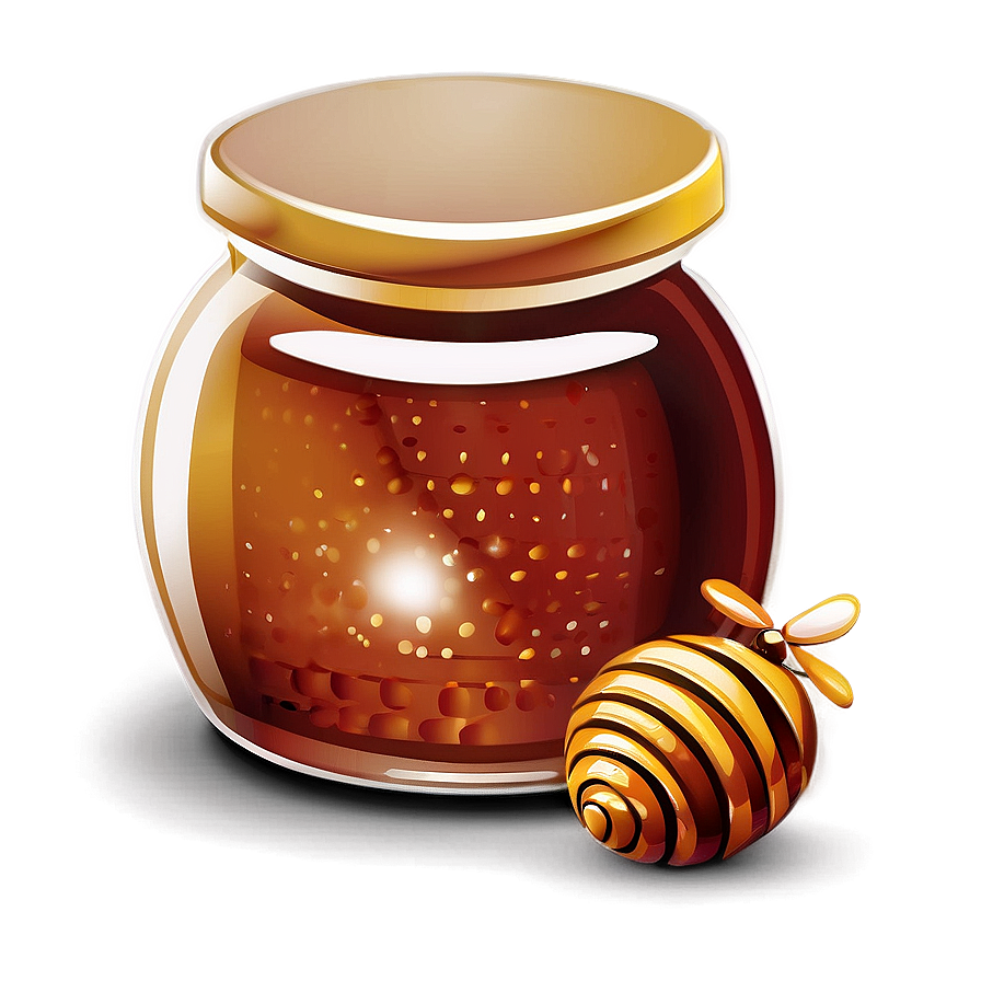 Honey Pot With Lid Png 63