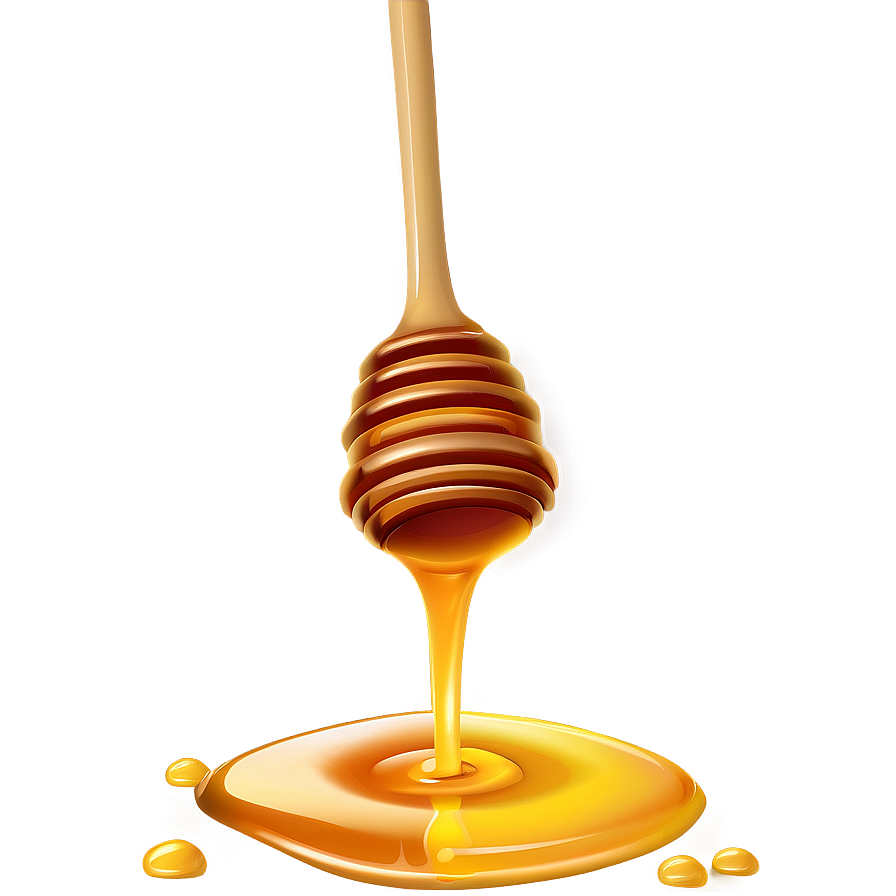 Honey Spill Realistic Png 06212024