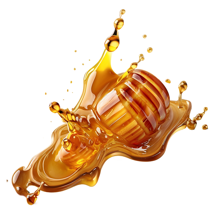 Honey Splash Png 05042024