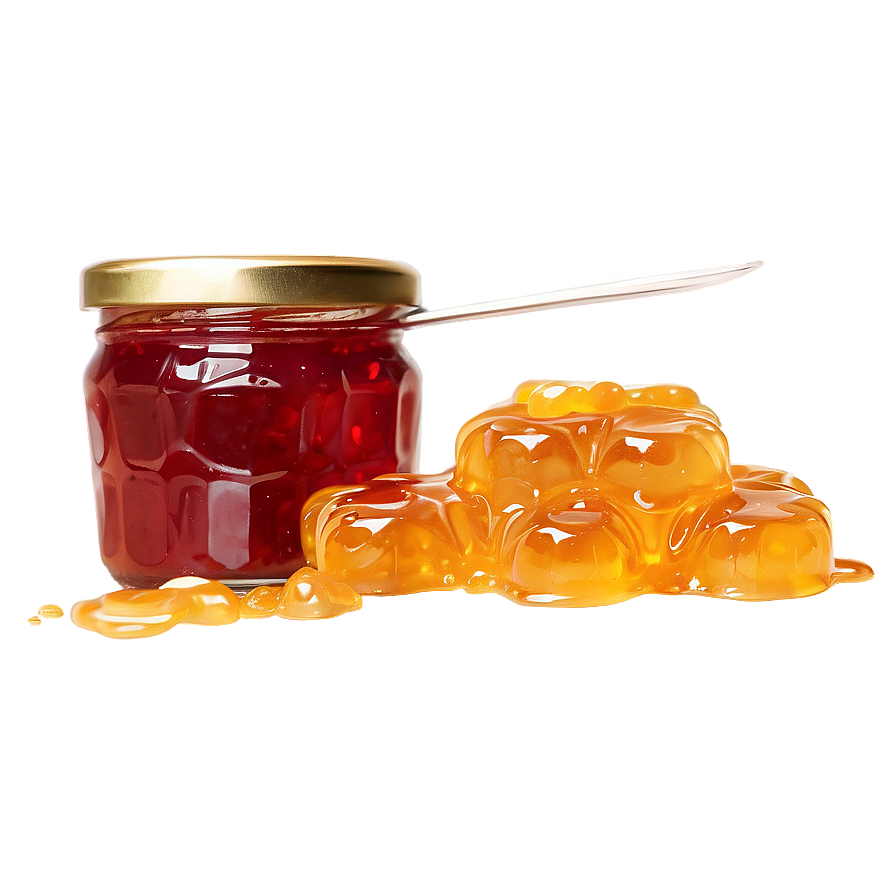 Honey Sweetened Jam Png Yge46