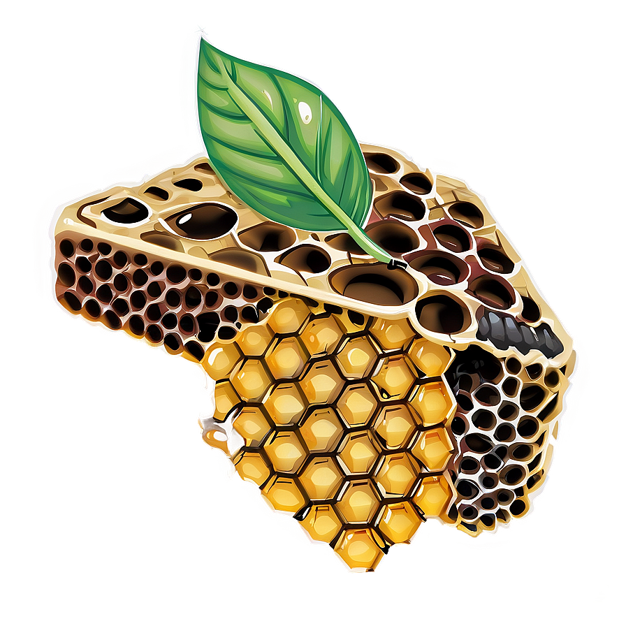 Honeycomb Drawing Png 05232024