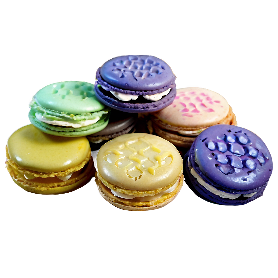 Honeycomb Macaron Png Aov