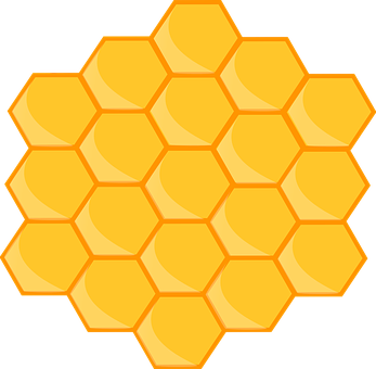 Honeycomb Pattern Graphic