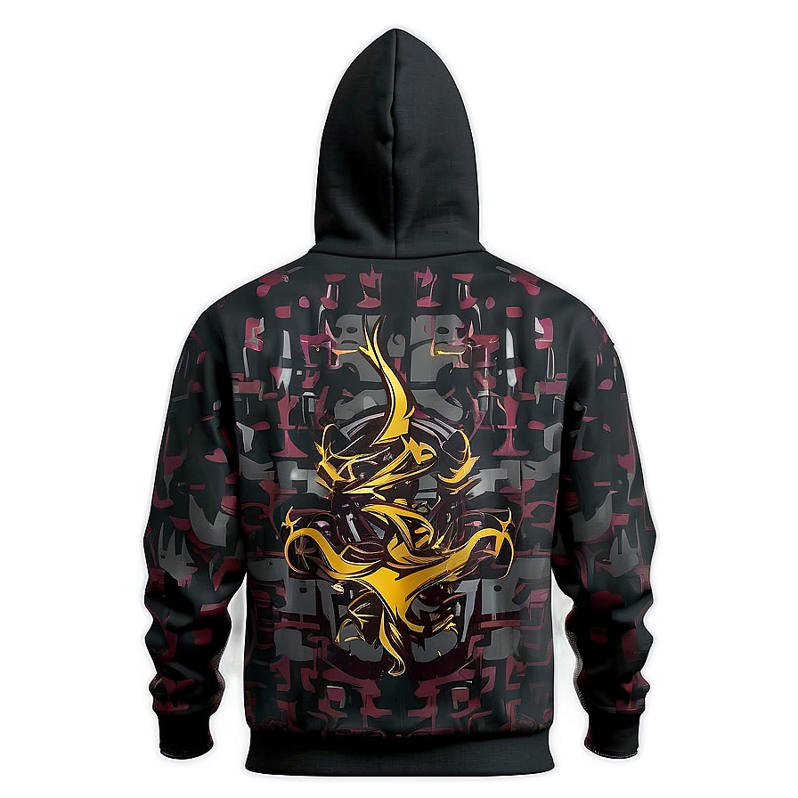 Hoodie Mockup Back View Png 10