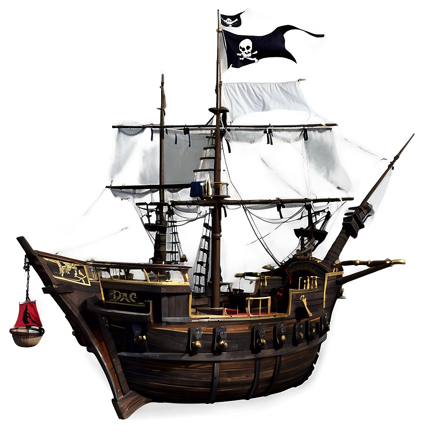 Hook's Pirate Ship Png Tvv