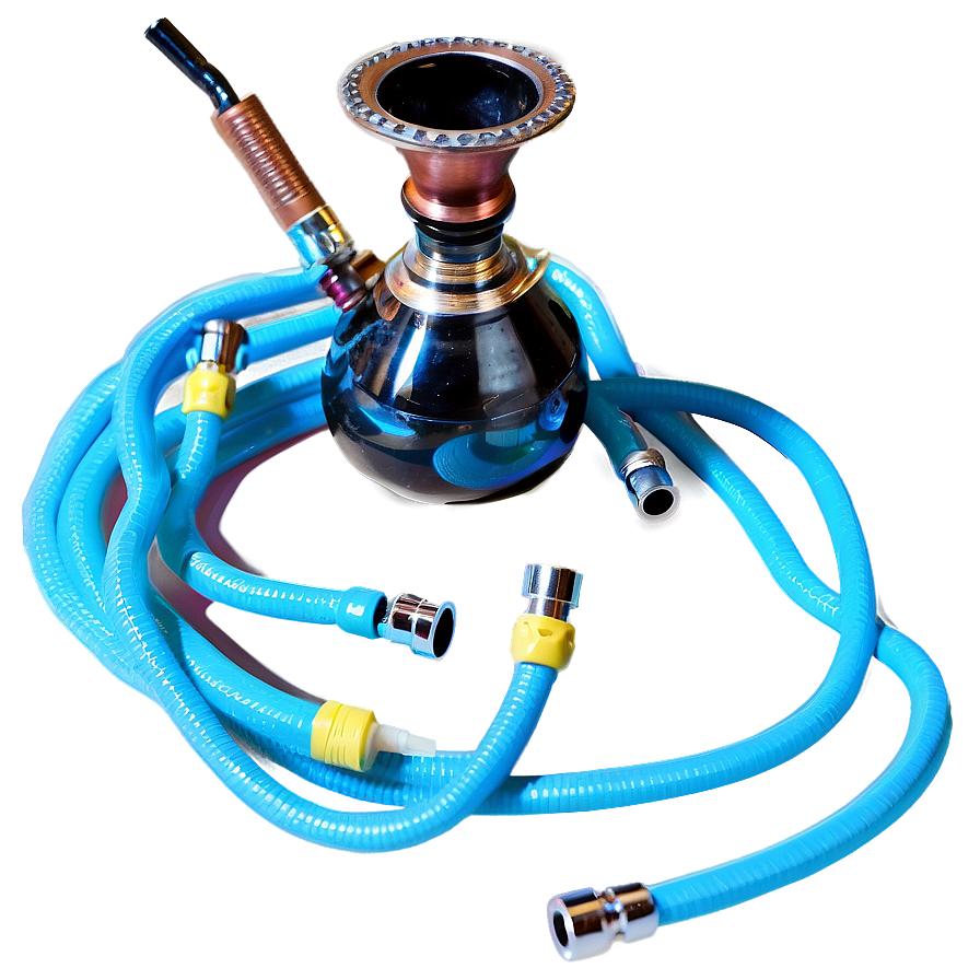 Hookah With Multiple Hoses Png Inv