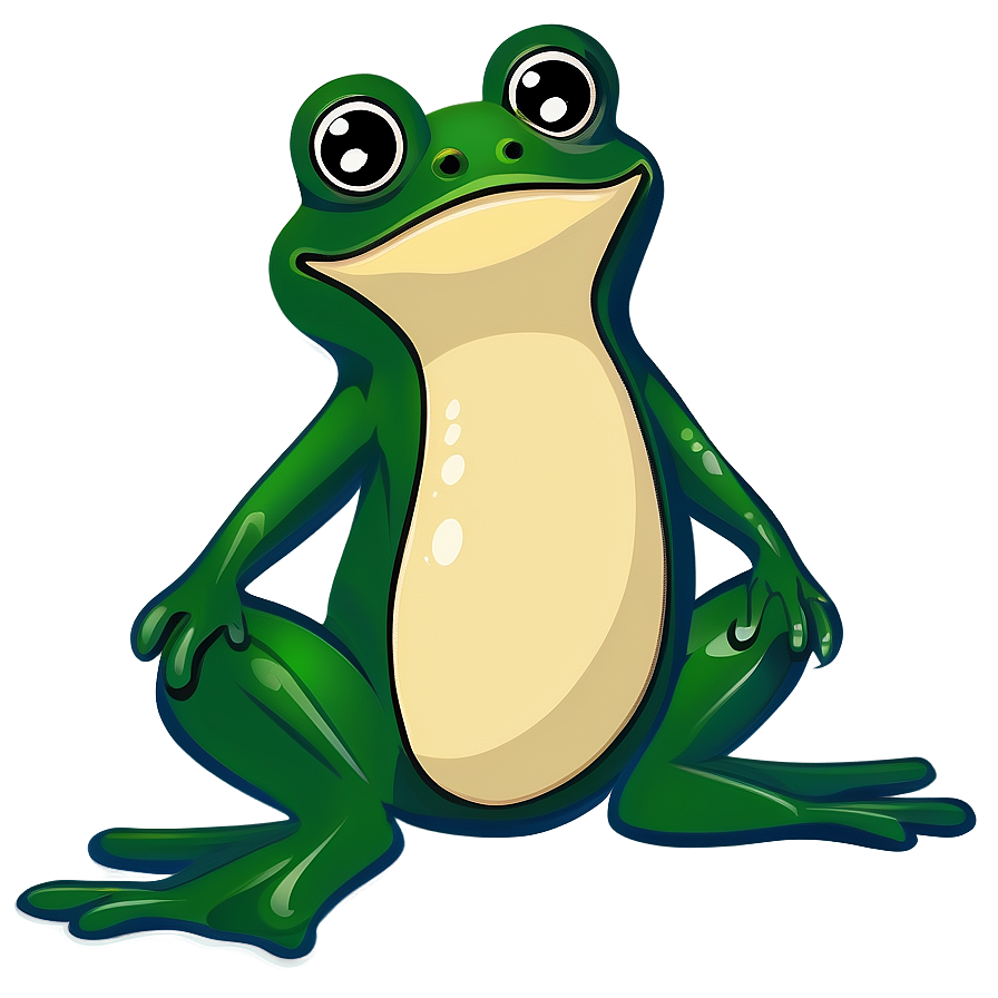 Hopping Frog Clipart Png 06262024