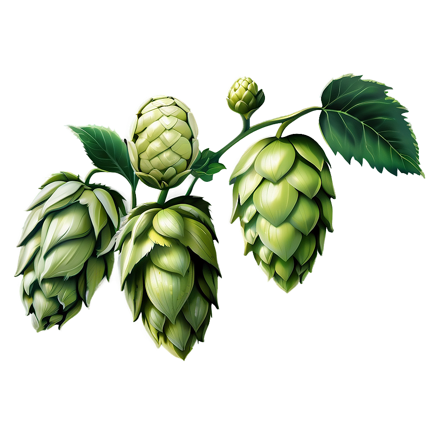 Hops And Barley Png 20