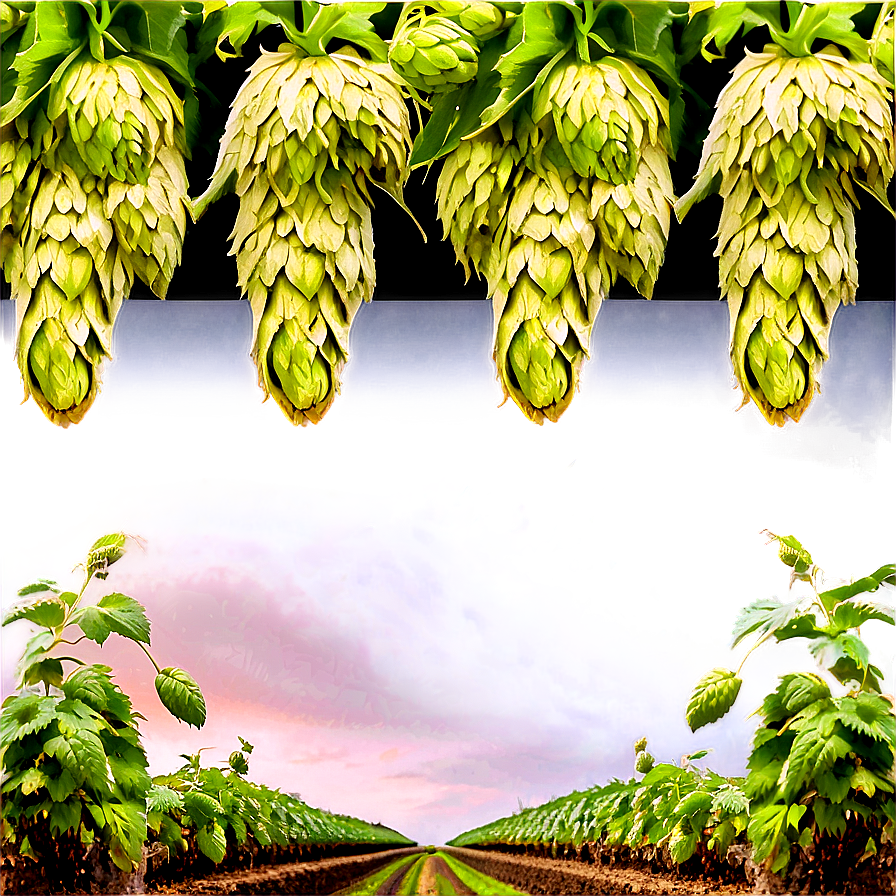 Hops Farming Landscape Png Idg49