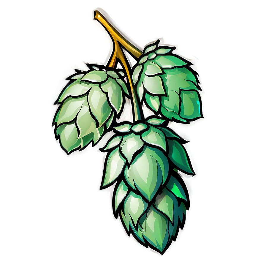 Hops Logo Element Png 84