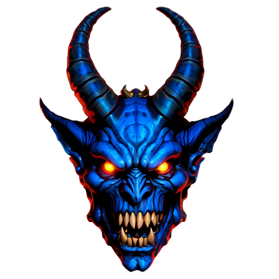 Horned Demon Graphic Png 05062024