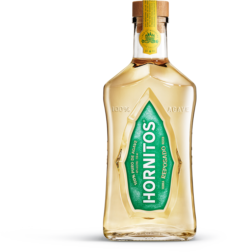 Hornitos Reposado Tequila Bottle