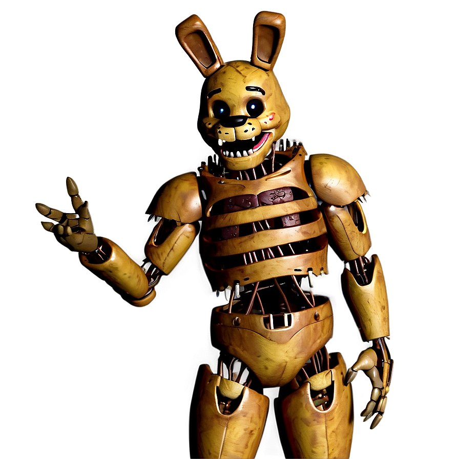 Horror Springtrap Pose Png 05252024