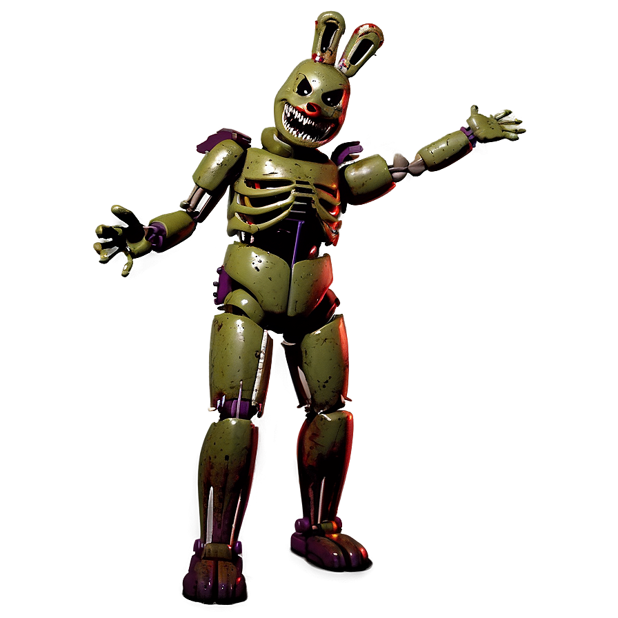 Horror Springtrap Pose Png 44