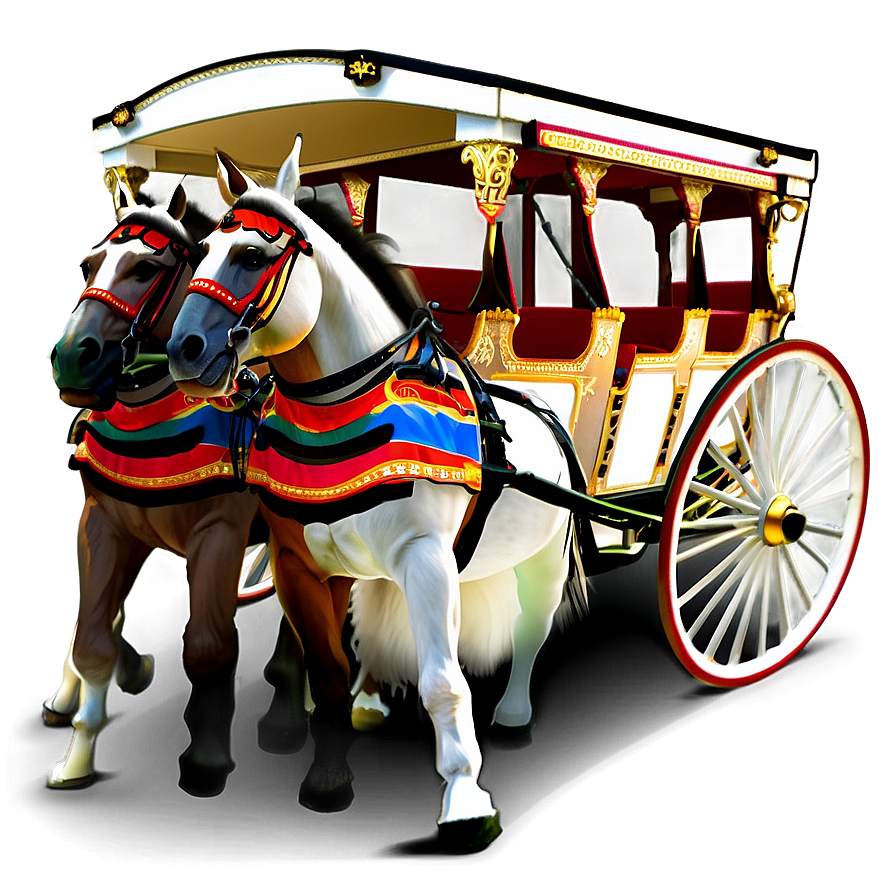 Horse Carriage Png Whw