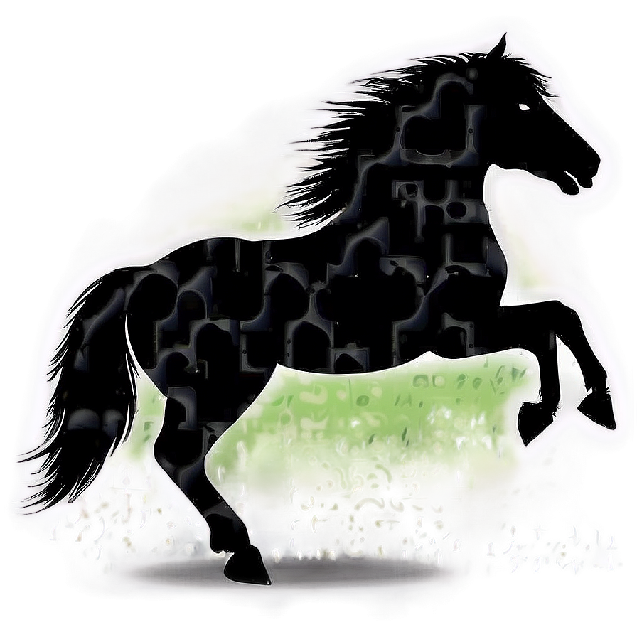 Horse Cartoon Silhouette Png 06212024