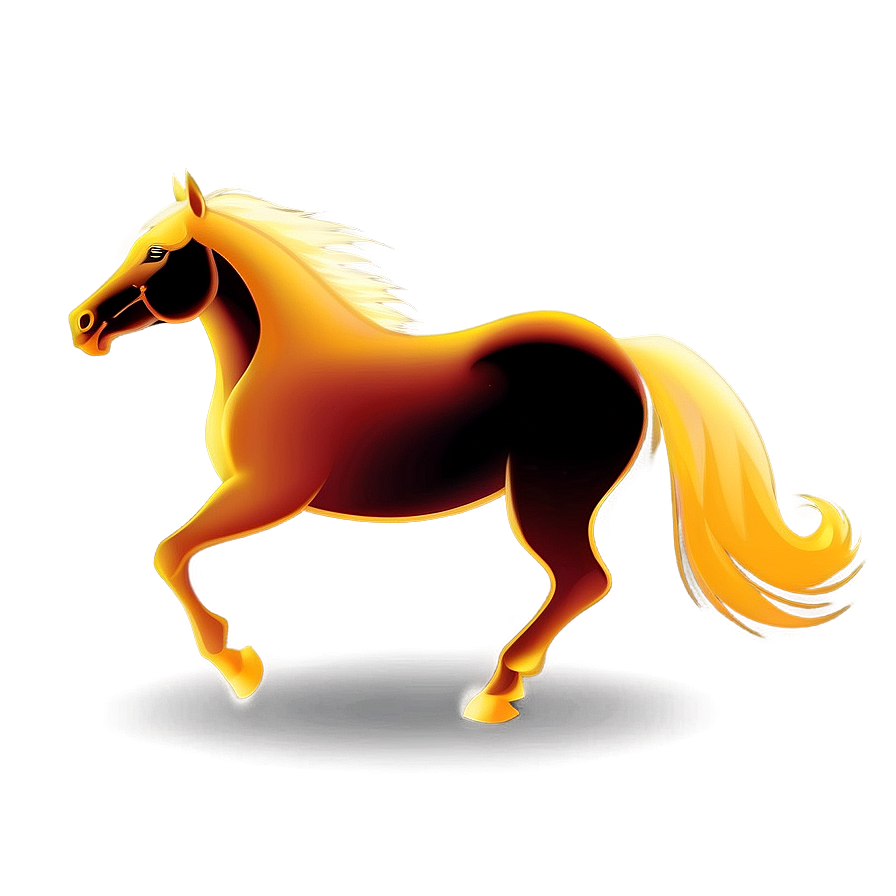 Horse Cartoon Silhouette Png 17