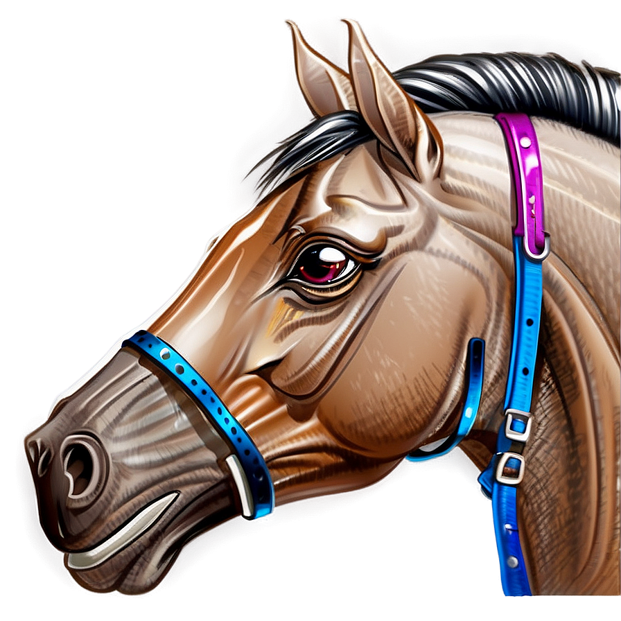 Horse Cartoon Sketch Png Jil