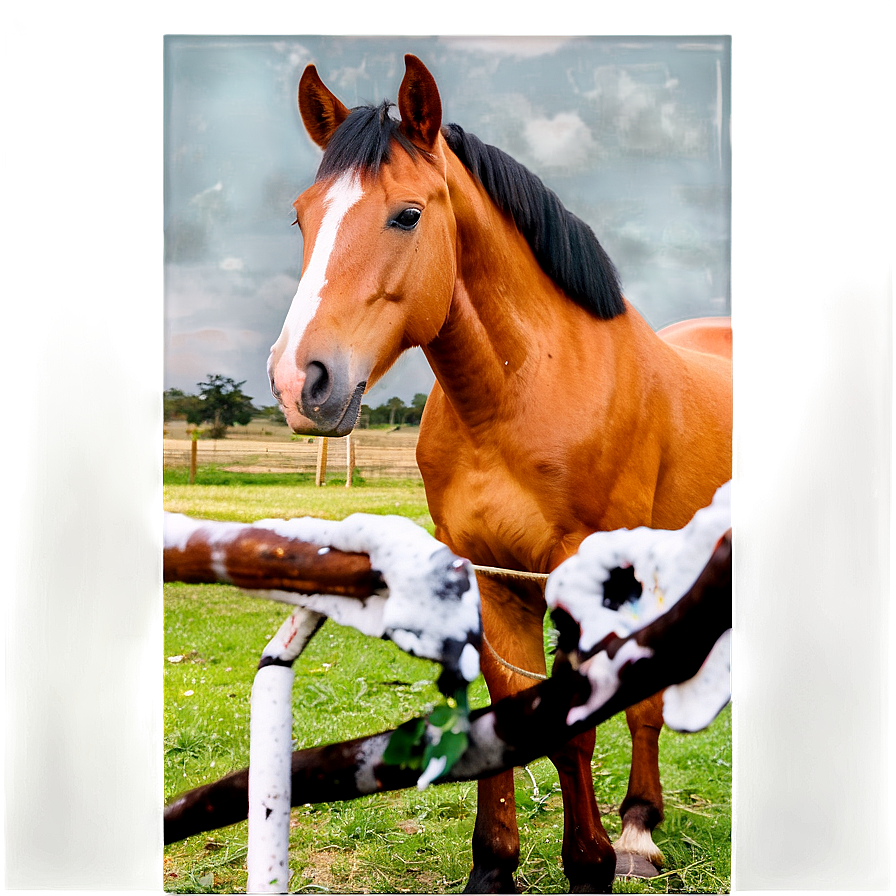 Horse Friendship Moments Png Bva