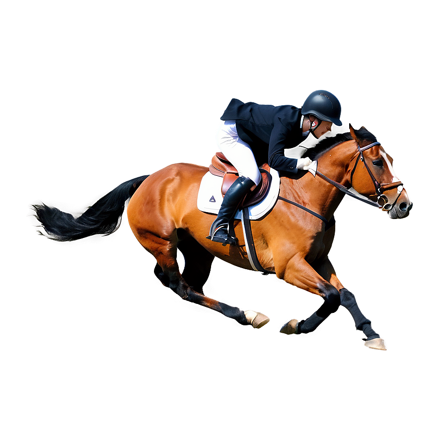 Horse Jumping Png 26