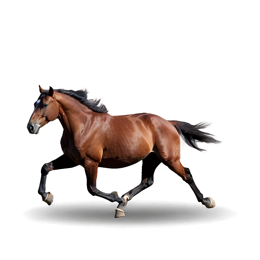 Horse Running Towards Horizon Png Ryw38