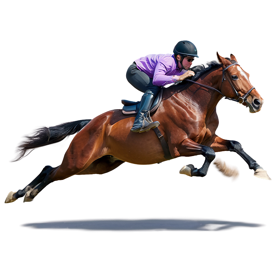 Horse Sprinting Full Speed Png 06292024