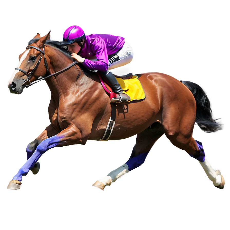 Horse Sprinting Full Speed Png Von52