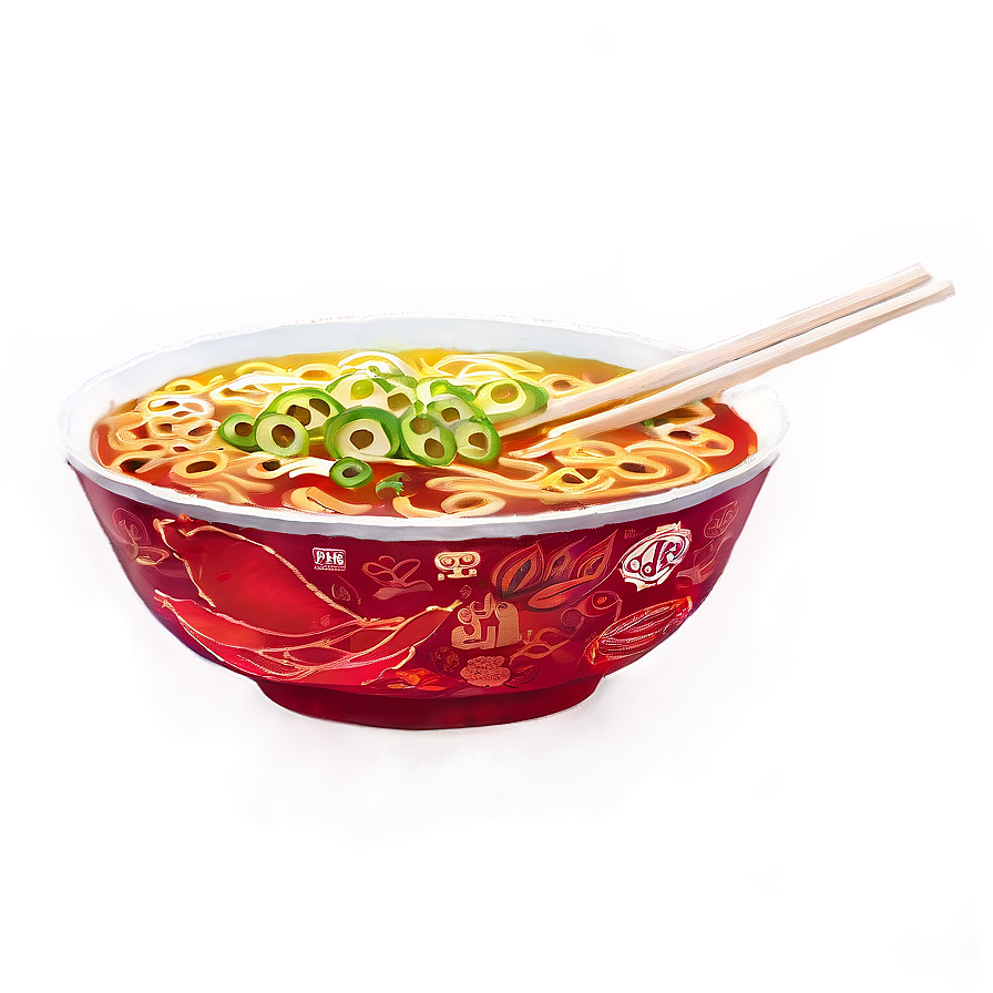 Hot And Spicy Ramen Png 06122024