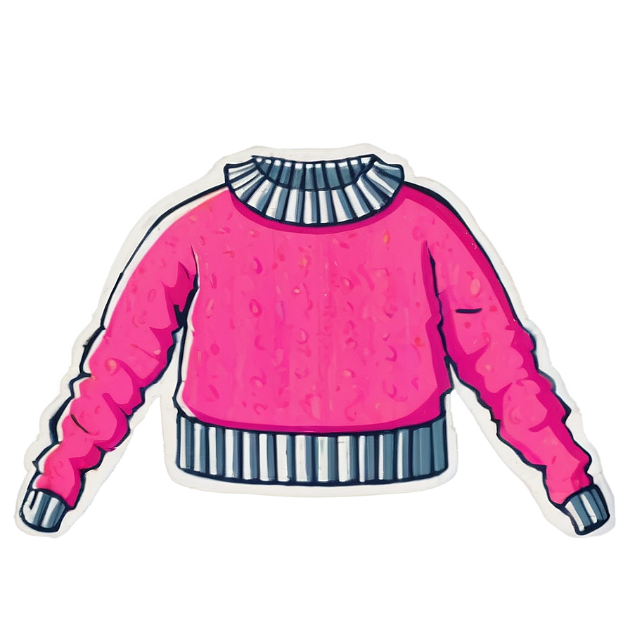 Hot Pink Sweater Png 23