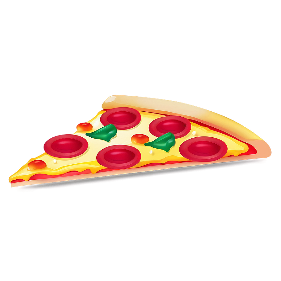 Hot Pizza Slice Vector Png Pdi23