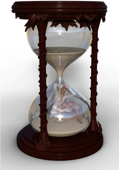 Hourglass Imprisonment Art