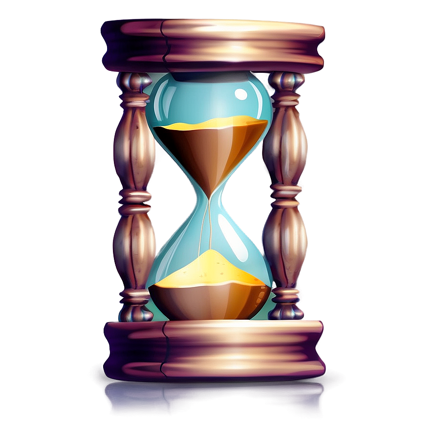 Hourglass Timepiece Png 05232024