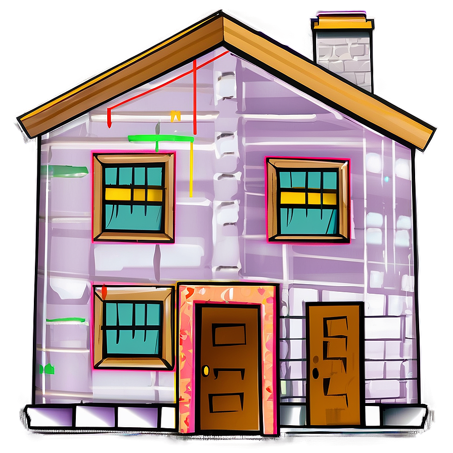 House Outline Clipart Png 66