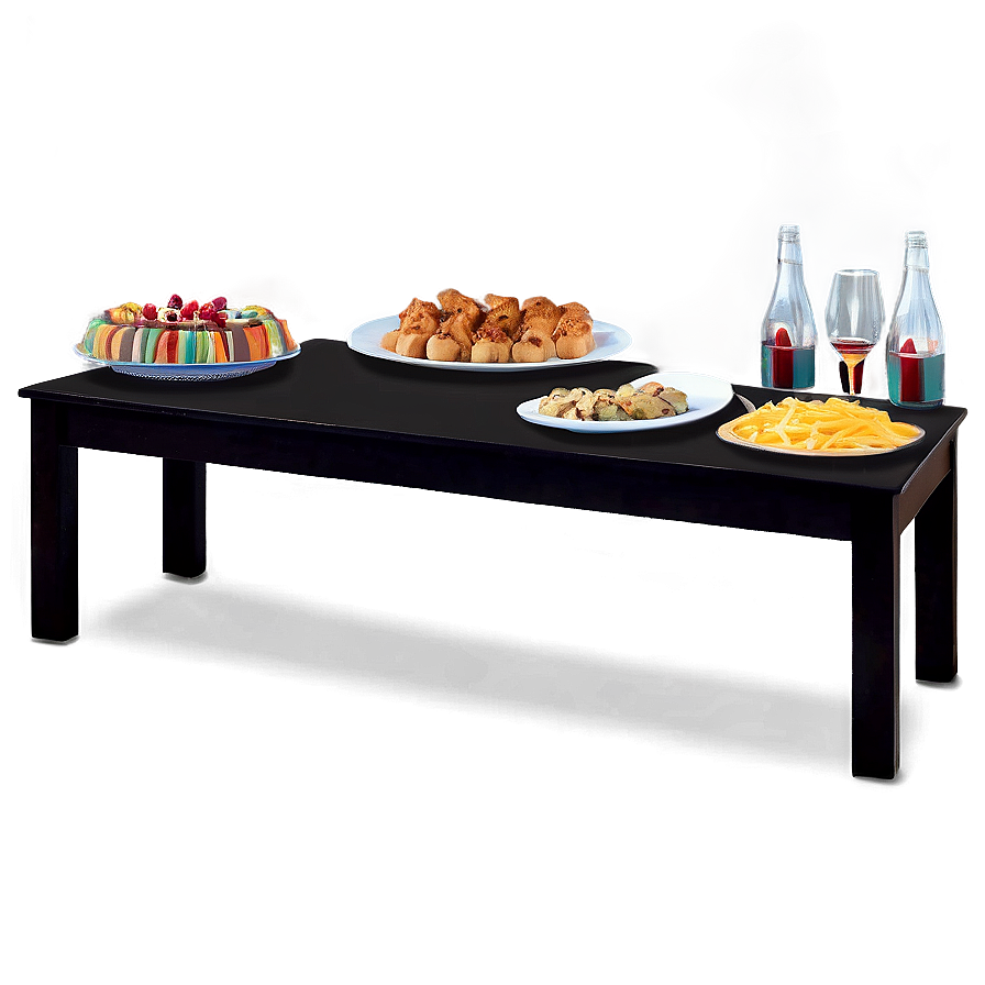 House Party Buffet Table Png 06262024